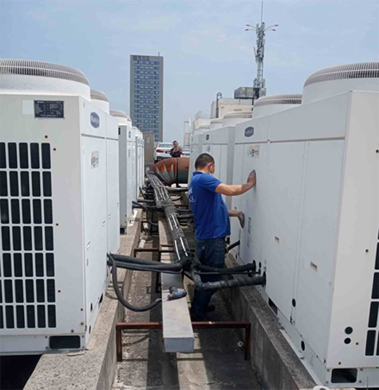 容城中央空调制热和不制冷系统维修方法